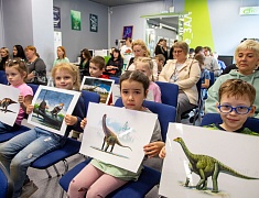 Уникальный проект, посвященный динозаврам, представили на День города в Благовещенске