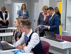 Первый в Амурской области технопарк на базе школы заработал в главном корпусе гимназии № 25 имени героя России Андрея Иванова