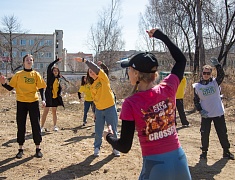 В Благовещенске прошел «здоровый» субботник