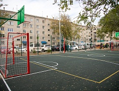 В Благовещенске открыли ещё одну территорию, благоустроенную по программе «1000 дворов»