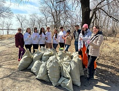 Общегородской субботник "Город берегу"