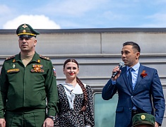 Ретропоезд «Победа» прибыл в Благовещенск