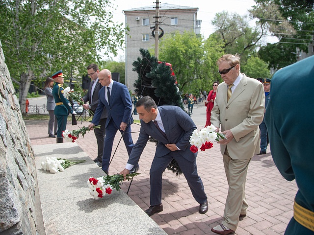 Благовещенцы почтили память основателей города