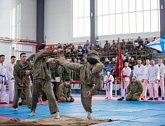 Открытый чемпионат Благовещенска среди силовых структур по армейскому рукопашному бою на кубок ДВОКУ