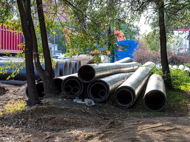 В Благовещенске на Горького построят участок тепловой сети 