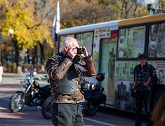 Автобус Победы вернулся в Благовещенск