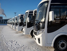 11 новых автобусов пополнили парк благовещенской «Автоколонны 1275»