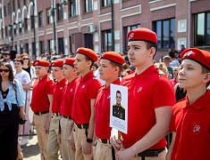 Благовещенск встретил уникальный агитпоезд Минобороны