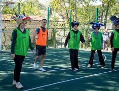 В селе Садовом Благовещенска открыли современную спортивную площадку