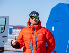 Соревнования по хоккею в рамках Международного российско-китайского фестиваля зимних видов спорта